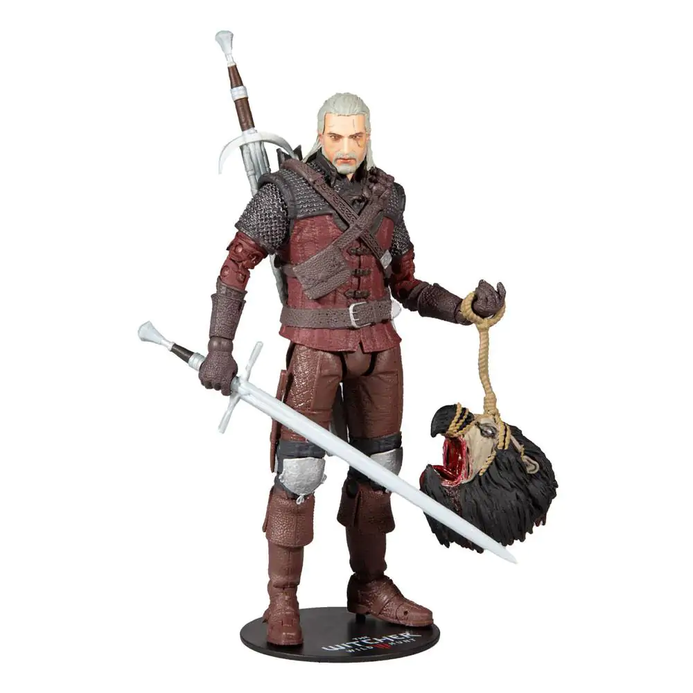 The Witcher 3: Wild Hunt akcijska figura Geralt of Rivia (Wolf Armor) 18 cm fotografija izdelka