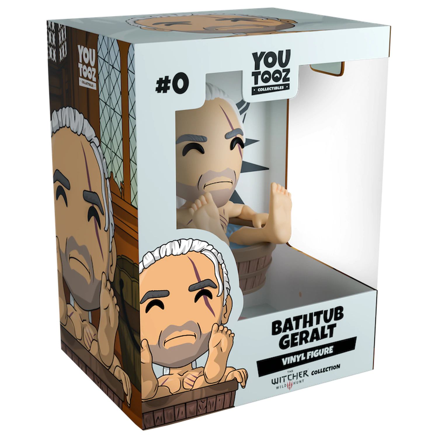 Figurica The Witcher Bathtub Geralt Youtooz 8 cm fotografija izdelka
