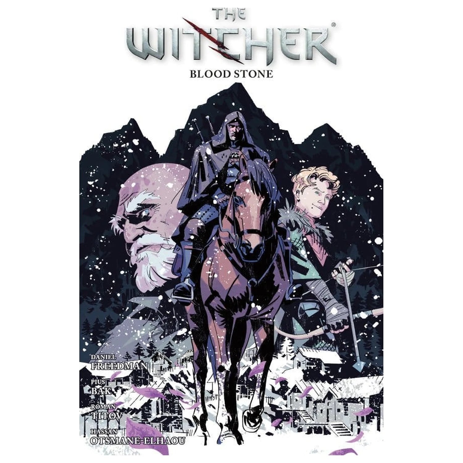 The Witcher stripi Zvezek 11: Blood Stone Trade Paperback *angleška različica* fotografija izdelka