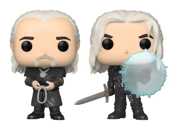 The Witcher Funko POP! Television Vinilne Figure Set 2 kosa Geralt & Vesemir 9 cm fotografija izdelka