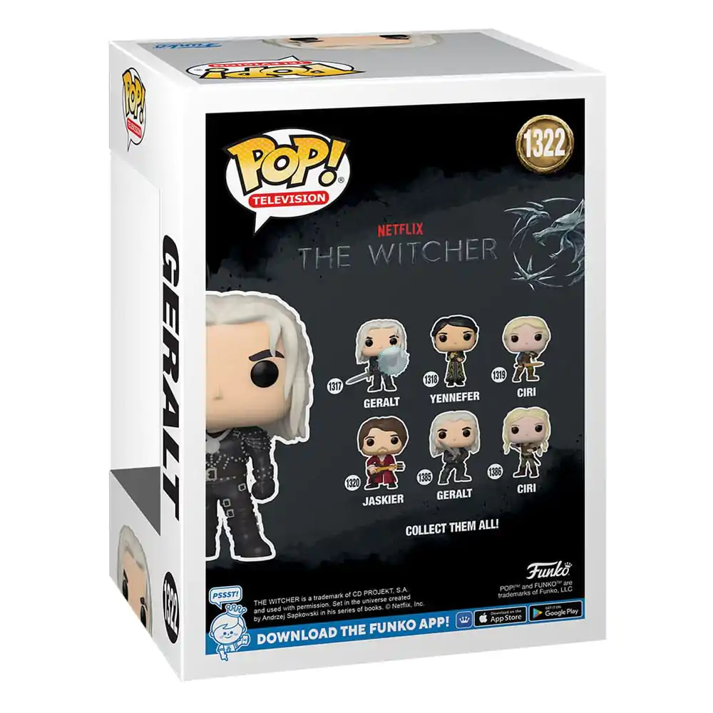 The Witcher POP! TV Vinilna figura Geralt z mečem (GW) 9 cm fotografija izdelka