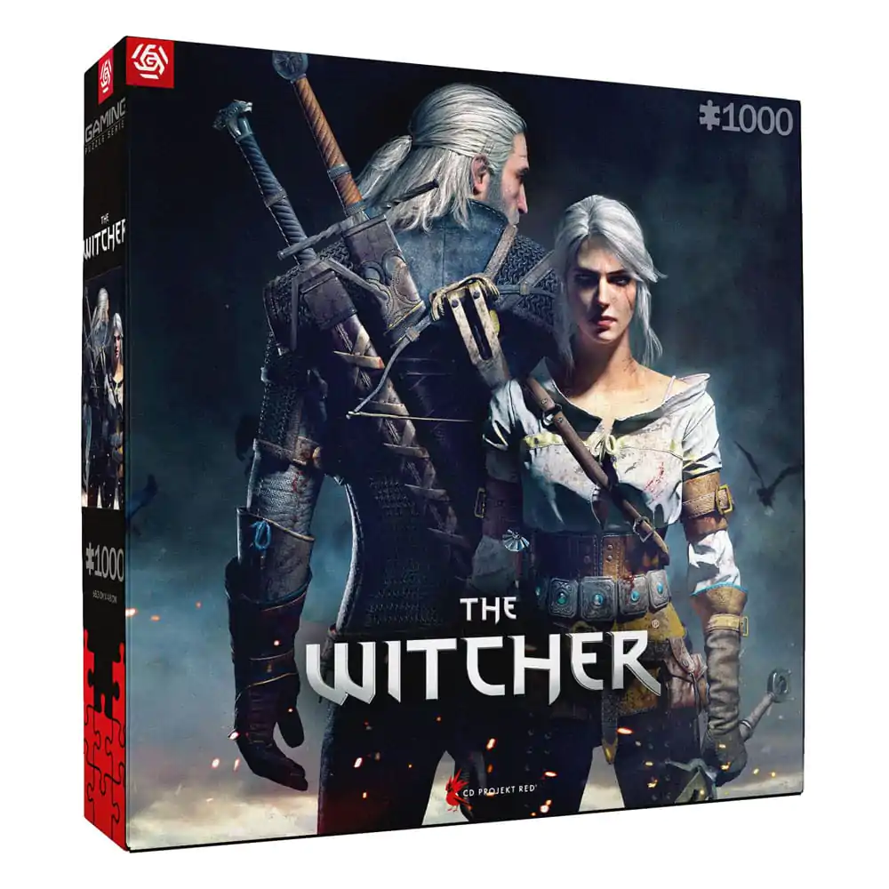 The Witcher Gaming Puzzle Geralt & Ciri (1000 kosov) fotografija izdelka