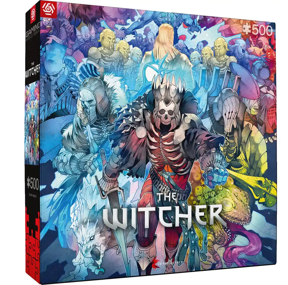 The Witcher Gaming Puzzle Frakcija pošasti (500 kosov) fotografija izdelka
