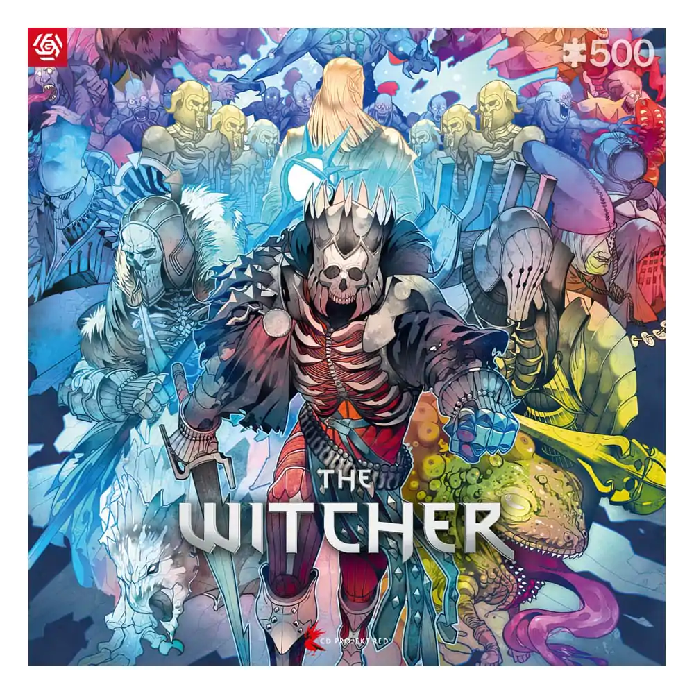 The Witcher Gaming Puzzle Frakcija pošasti (500 kosov) fotografija izdelka
