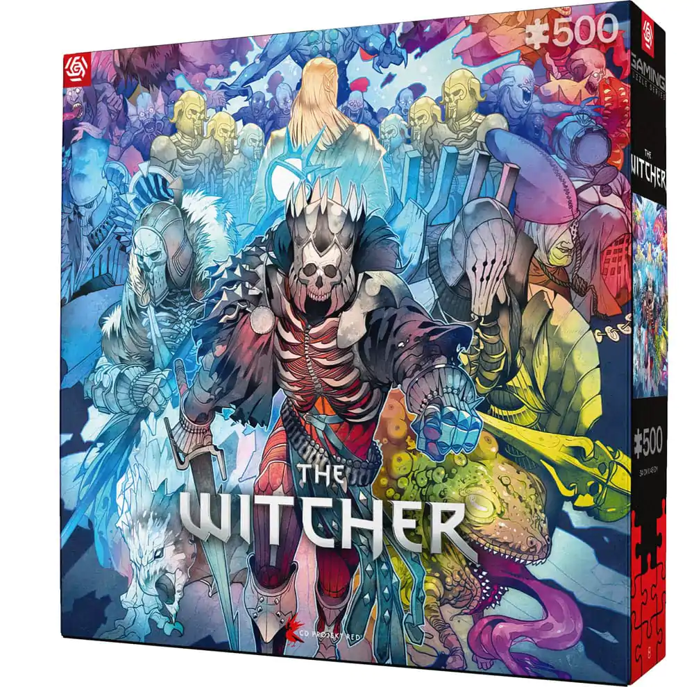 The Witcher Gaming Puzzle Frakcija pošasti (500 kosov) fotografija izdelka