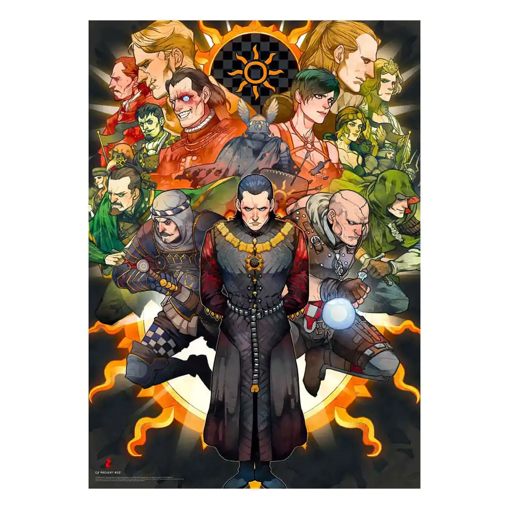 The Witcher Gaming Puzzle Nilfgaard (500 kosov) fotografija izdelka