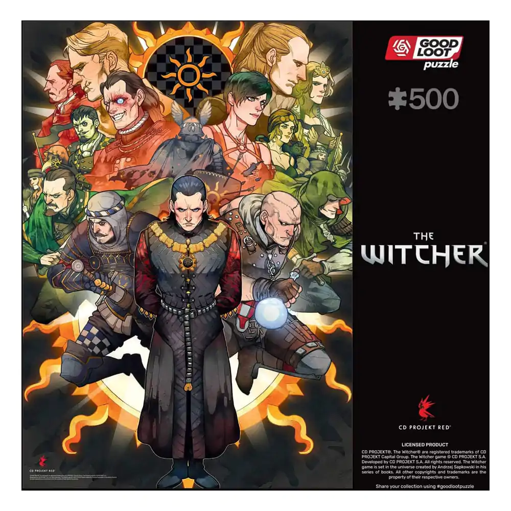 The Witcher Gaming Puzzle Nilfgaard (500 kosov) fotografija izdelka