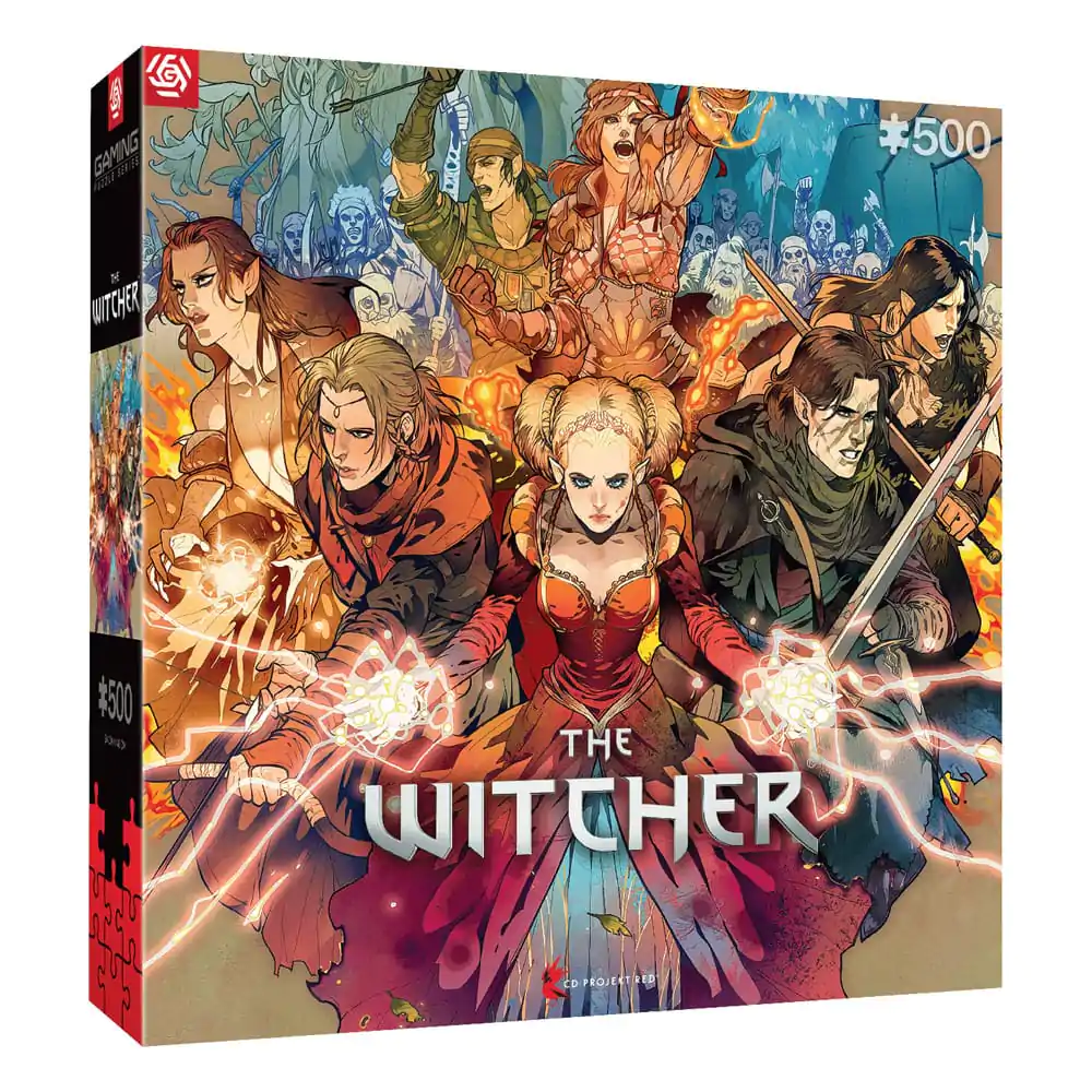 The Witcher Gaming Puzzle Scoia'tael (500 kosov) fotografija izdelka