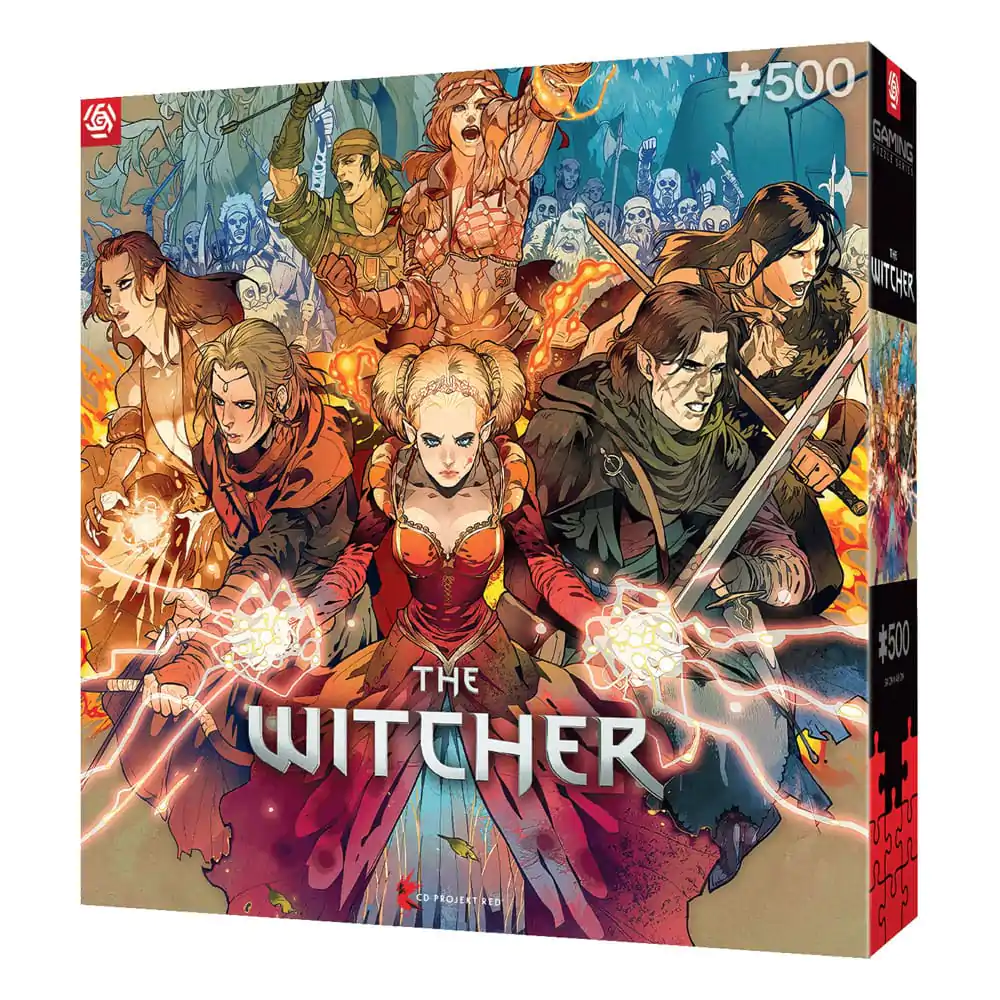 The Witcher Gaming Puzzle Scoia'tael (500 kosov) fotografija izdelka