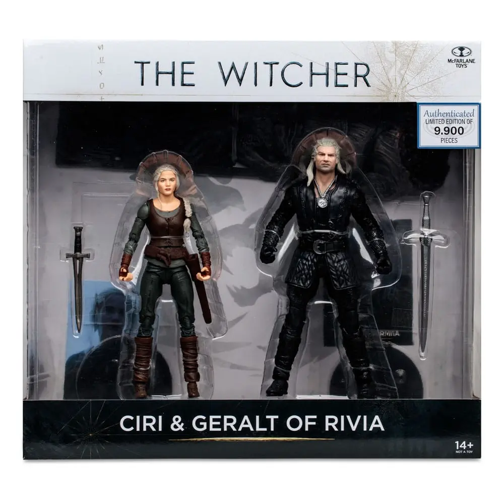 Akcijska figura The Witcher Geralt in Ciri (Netflix Season 3) 18 cm fotografija izdelka