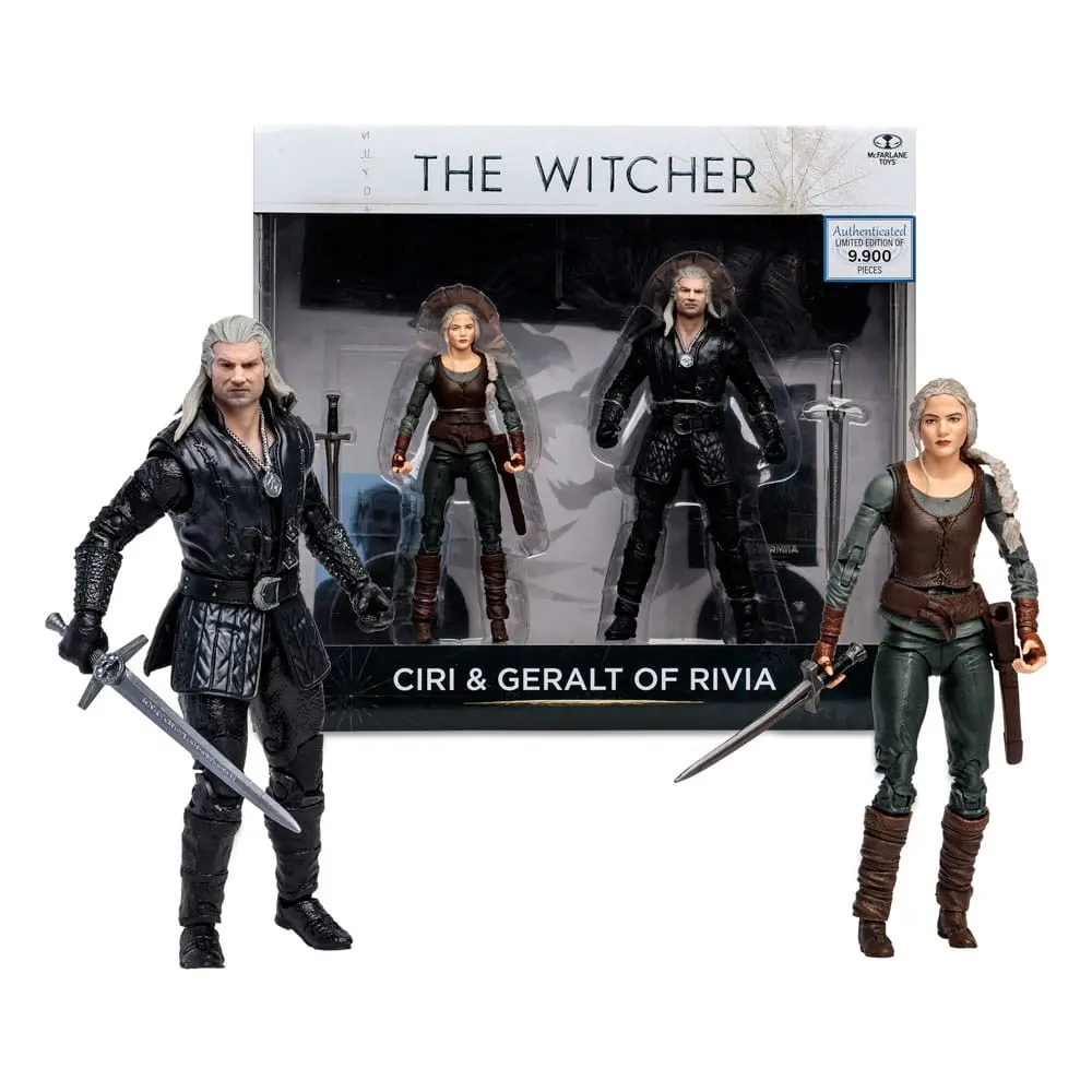 Akcijska figura The Witcher Geralt in Ciri (Netflix Season 3) 18 cm fotografija izdelka