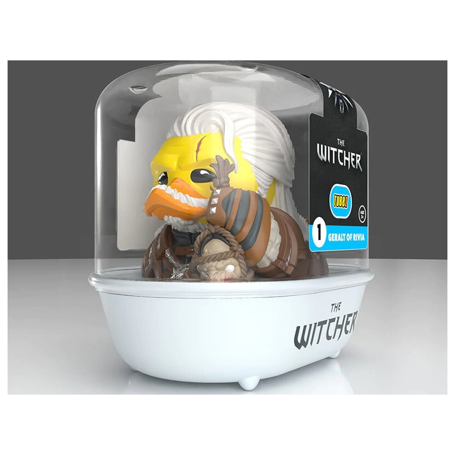 The Witcher Geralt of Rivia Tubbz figurica 9cm fotografija izdelka