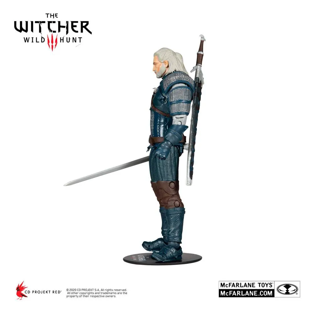 Akcijska figura The Witcher Geralt of Rivia (Viper Armor: Teal Dye) 18 cm fotografija izdelka