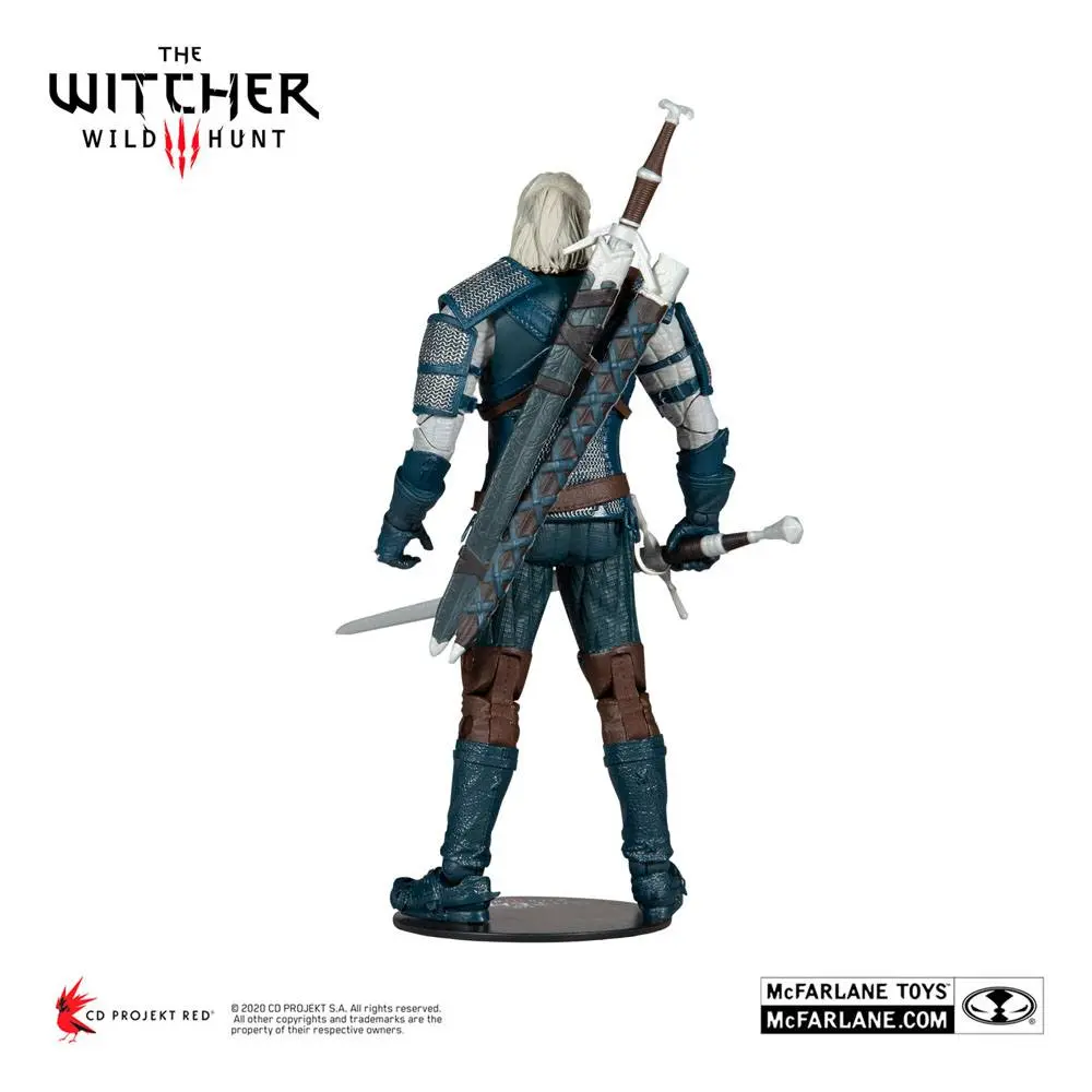 Akcijska figura The Witcher Geralt of Rivia (Viper Armor: Teal Dye) 18 cm fotografija izdelka
