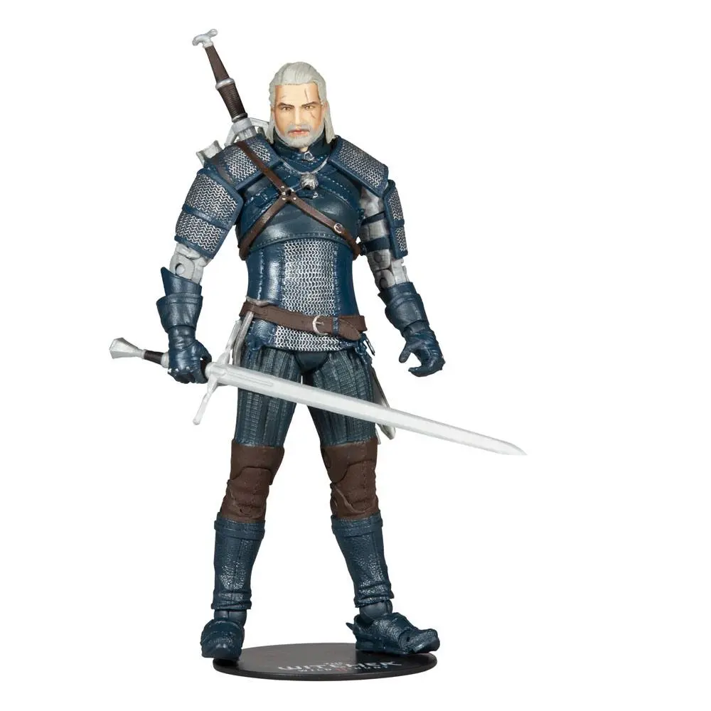 Akcijska figura The Witcher Geralt of Rivia (Viper Armor: Teal Dye) 18 cm fotografija izdelka