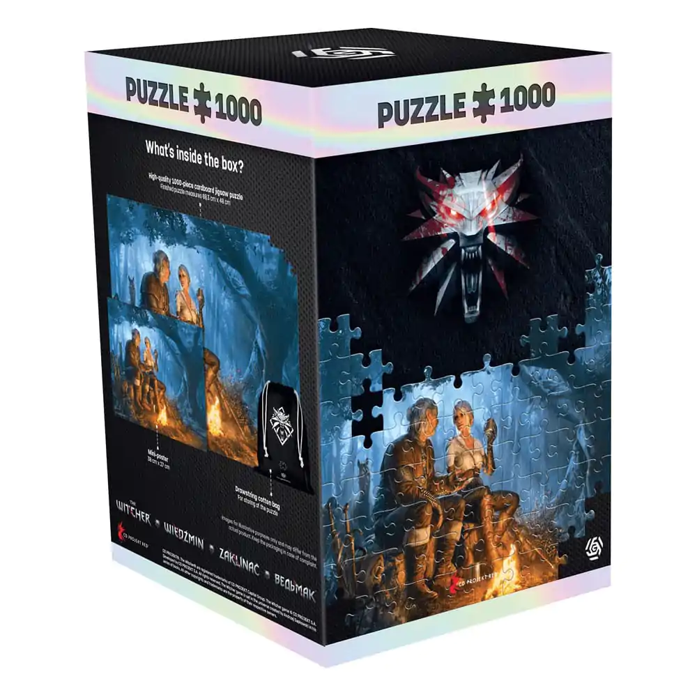 The Witcher Premium Puzzle Potovanje Ciri (1000 kosov) fotografija izdelka