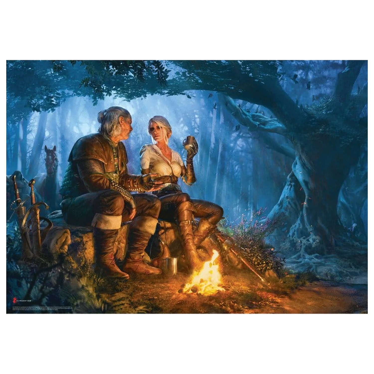 The Witcher Uganka Potovanje Ciri (1000 kosov) fotografija izdelka