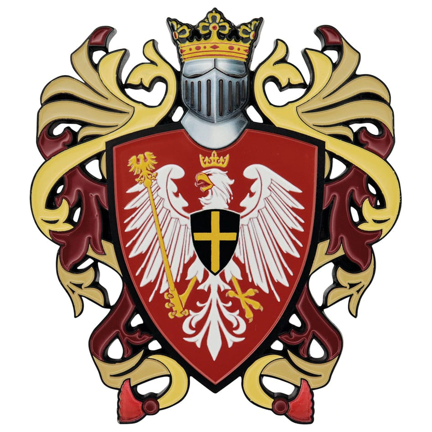 The Witcher medaljon Redania grb omejena izdaja fotografija izdelka