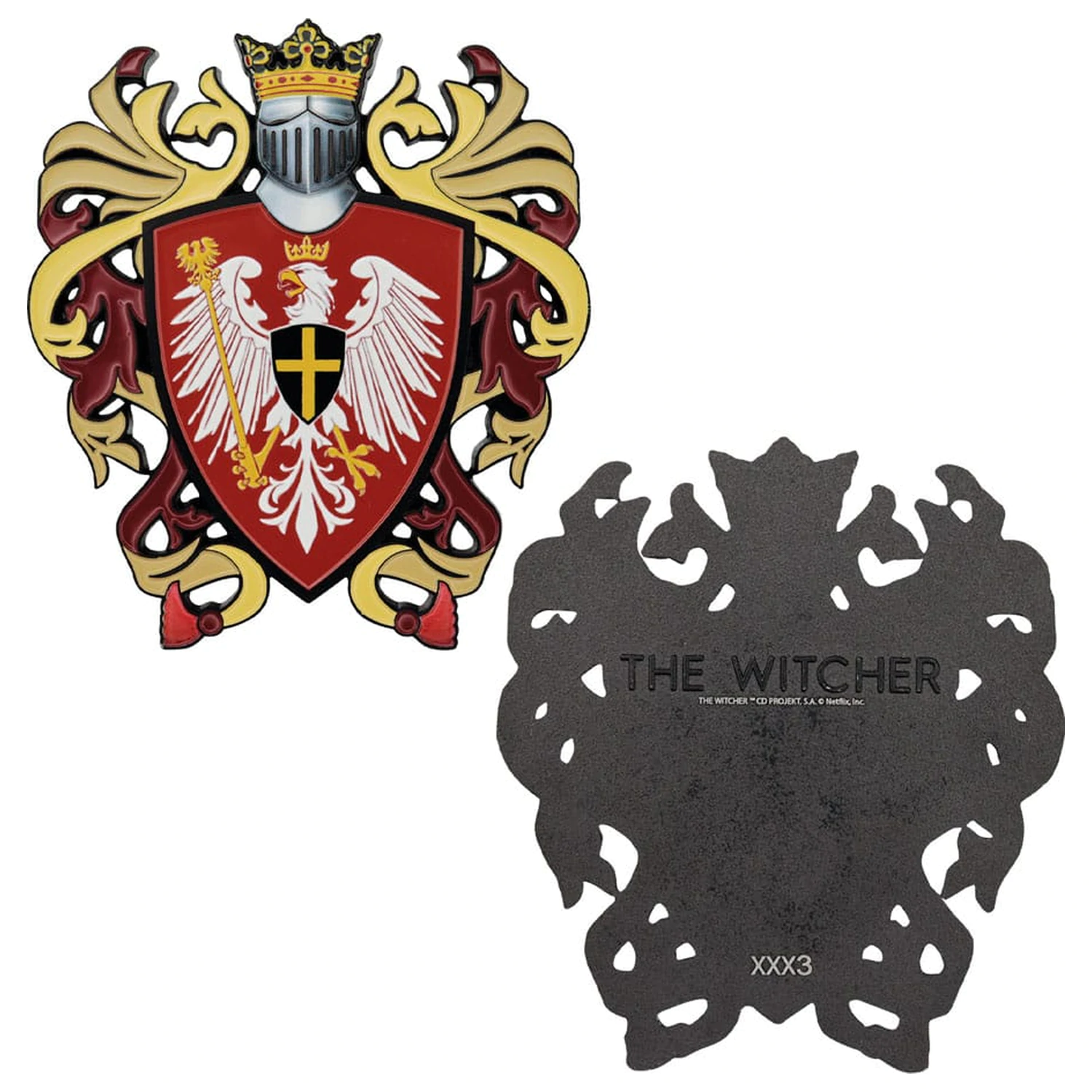 The Witcher medaljon Redania grb omejena izdaja fotografija izdelka