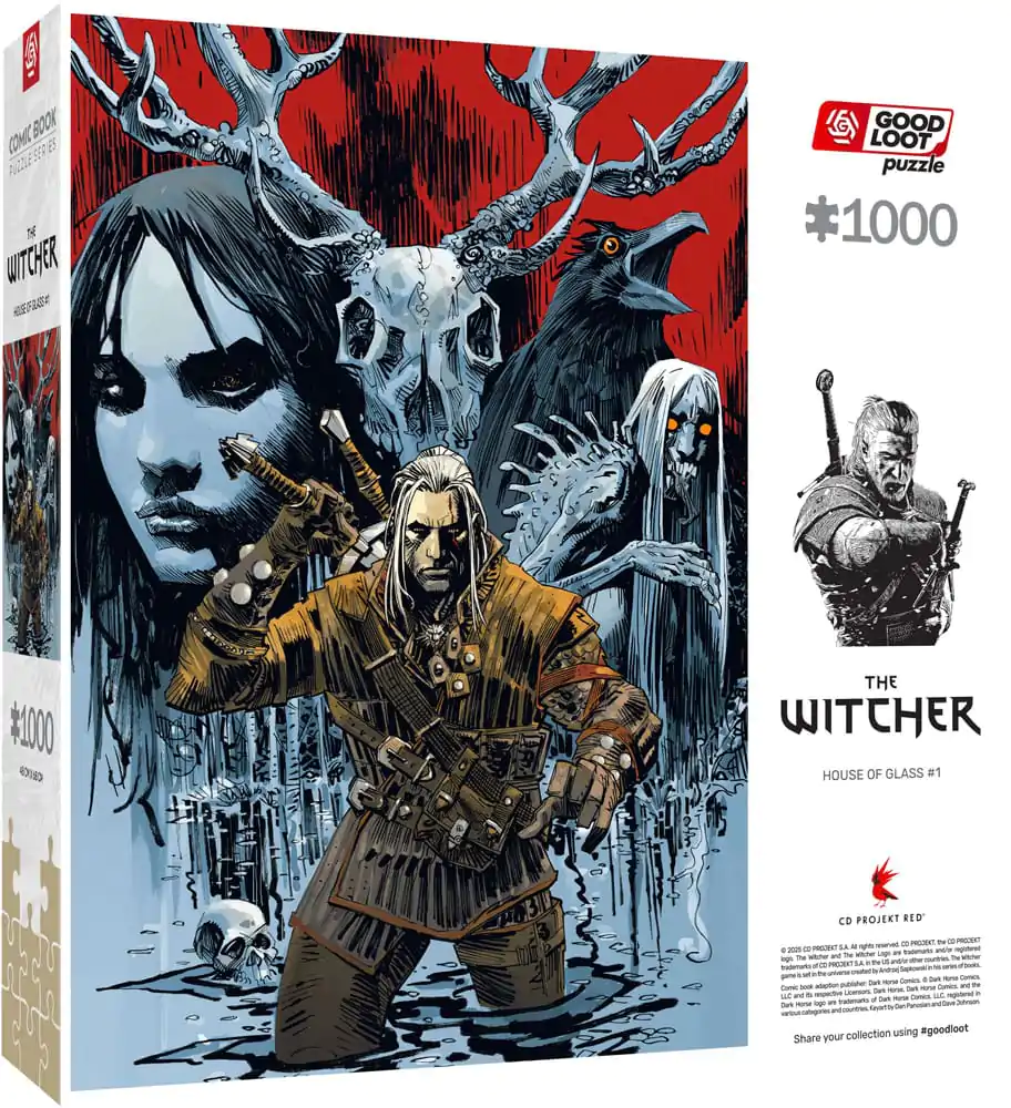 The Witcher Sestavljanka Hiša iz Stekla (1000 kosov) fotografija izdelka
