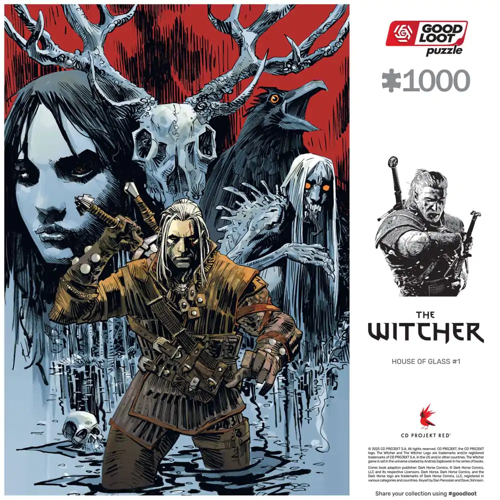 The Witcher Sestavljanka Hiša iz Stekla (1000 kosov) fotografija izdelka