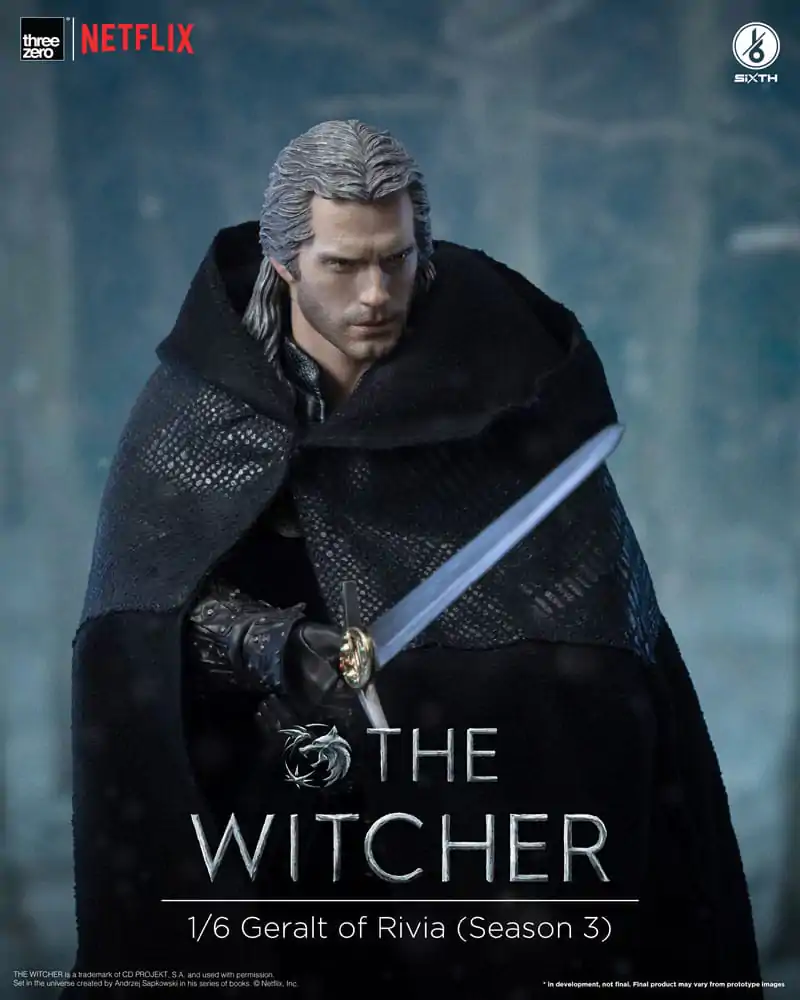 The Witcher Season 3 Action Figure 1/6 Geralt of Rivia 31 cm Akcijska Figura fotografija izdelka