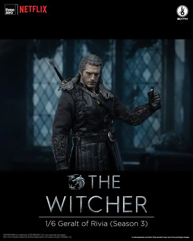 The Witcher Season 3 Action Figure 1/6 Geralt of Rivia 31 cm Akcijska Figura fotografija izdelka