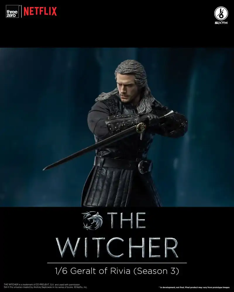 The Witcher Season 3 Action Figure 1/6 Geralt of Rivia 31 cm Akcijska Figura fotografija izdelka