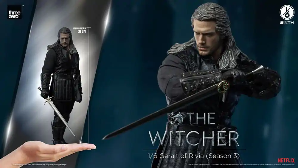 The Witcher Season 3 Action Figure 1/6 Geralt of Rivia 31 cm Akcijska Figura fotografija izdelka