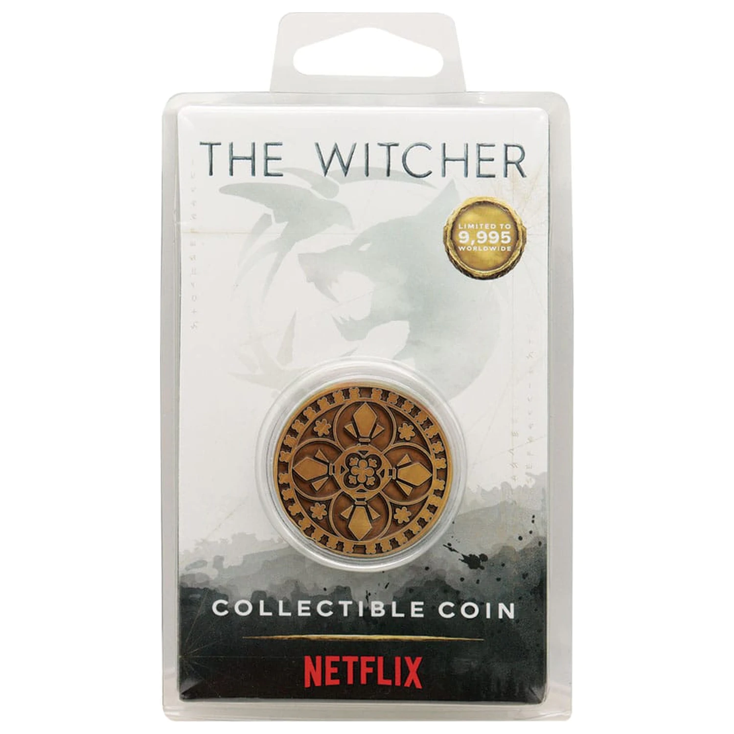 The Witcher zbirateljski kovanec Vrzite kovanec svojemu The Witcherju, omejena izdaja fotografija izdelka