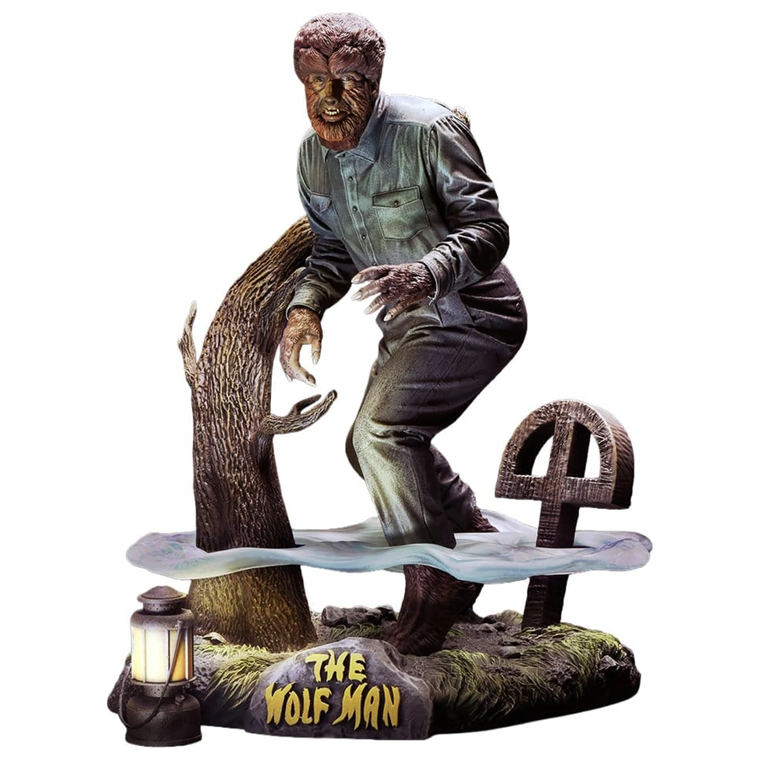 The Wolf Man Plastični model komplet 1/8 Lon Chaney Jr. kot Wolf Man 22 cm (Reprodukcija) fotografija izdelka