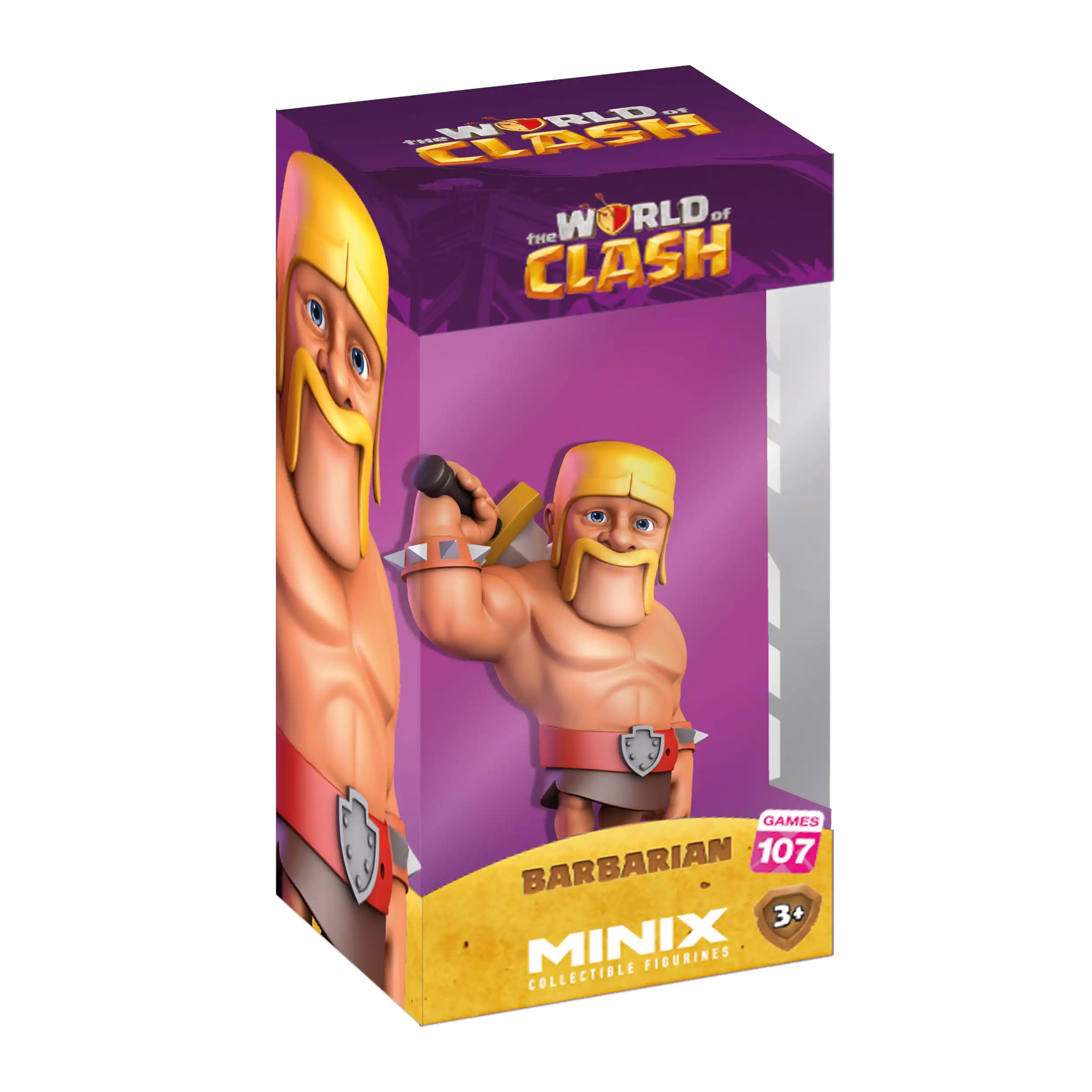 The World of Clash Minix Figura Clash of Clans Barbarian 12 cm fotografija izdelka