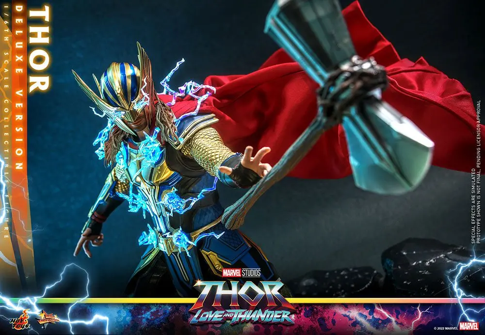 Thor: Love and Thunder Masterpiece akcijska figura 1/6 Thor (Deluxe verzija) 32 cm fotografija izdelka