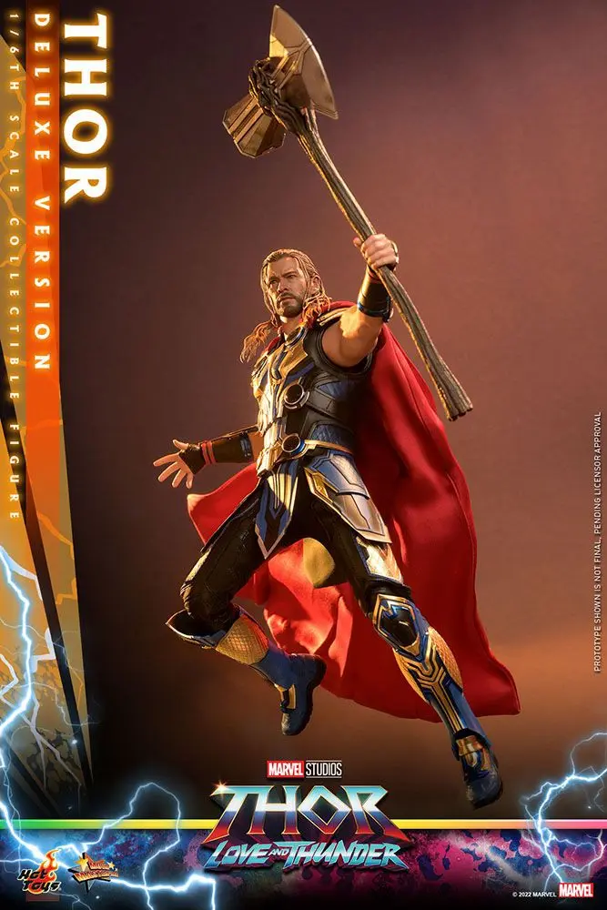 Thor: Love and Thunder Masterpiece akcijska figura 1/6 Thor (Deluxe verzija) 32 cm fotografija izdelka