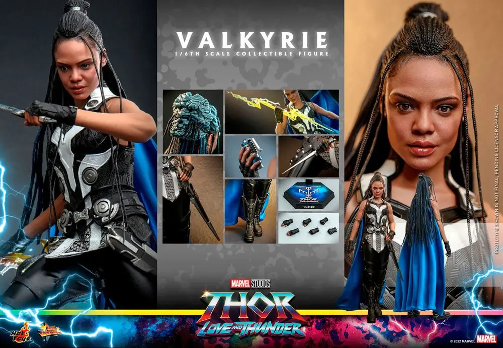 Thor: Love and Thunder Masterpiece akcijska figura 1/6 Valkyrie 28 cm fotografija izdelka