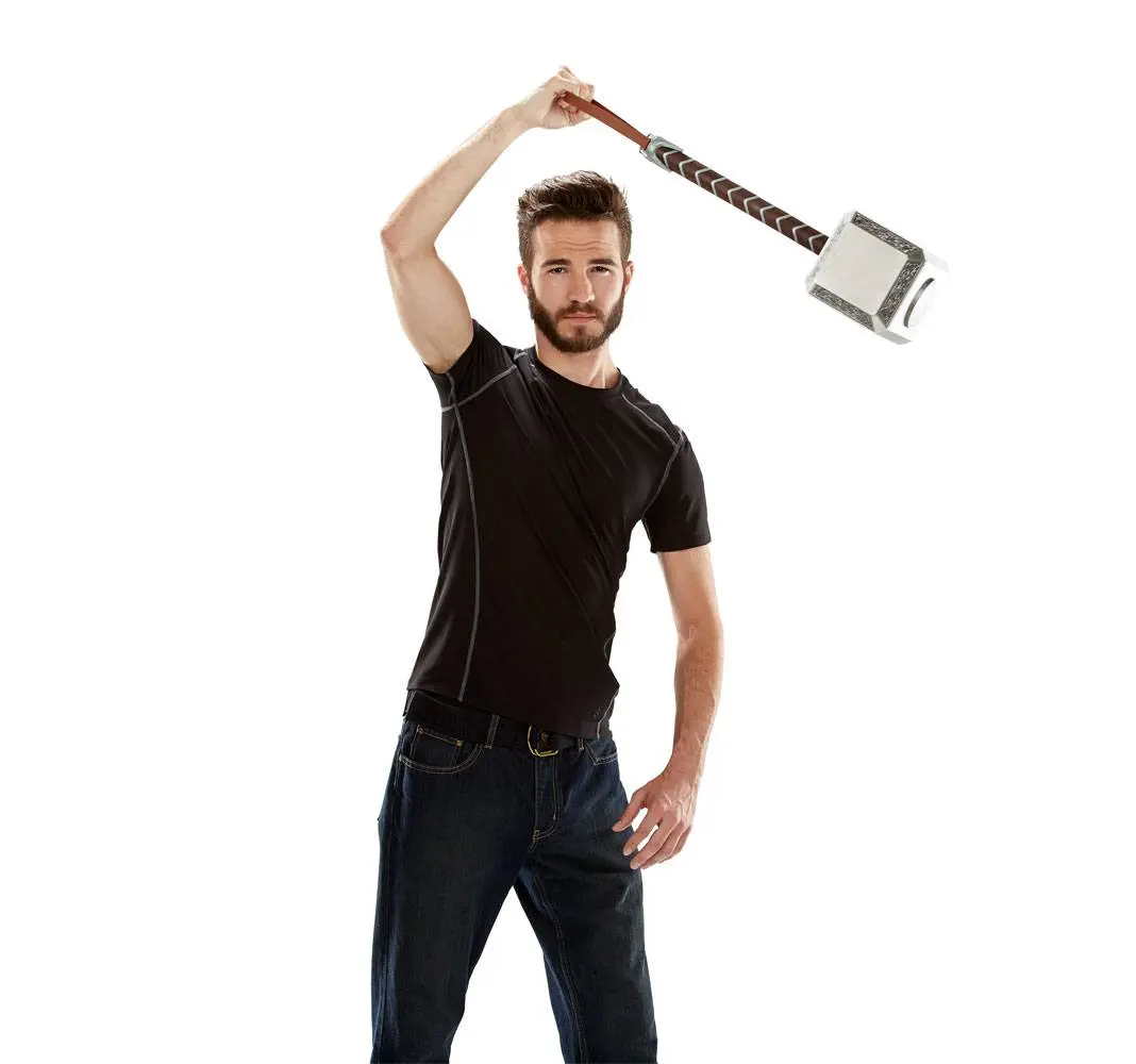 Thor Marvel Legends Povezljiv Elektronski Kladivo Mjolnir fotografija izdelka