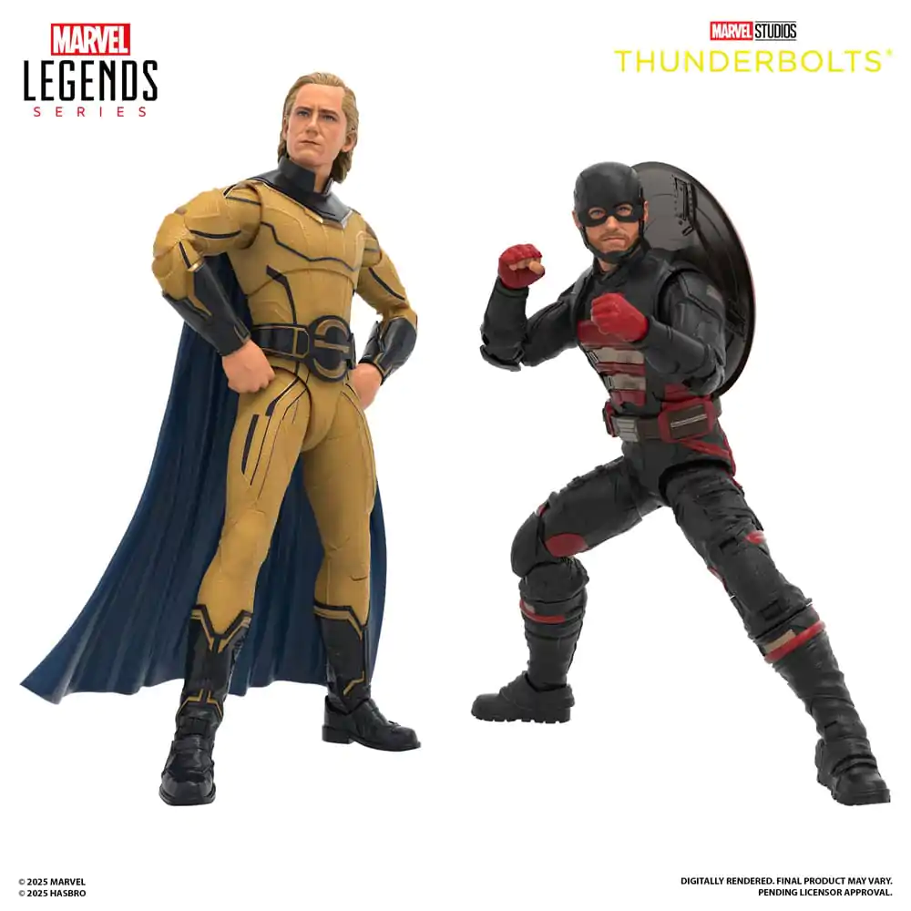 Thunderbolts Marvel Legends Akcijski figuri dvojno pakiranje John F. Walker & Sentry 15 cm fotografija izdelka