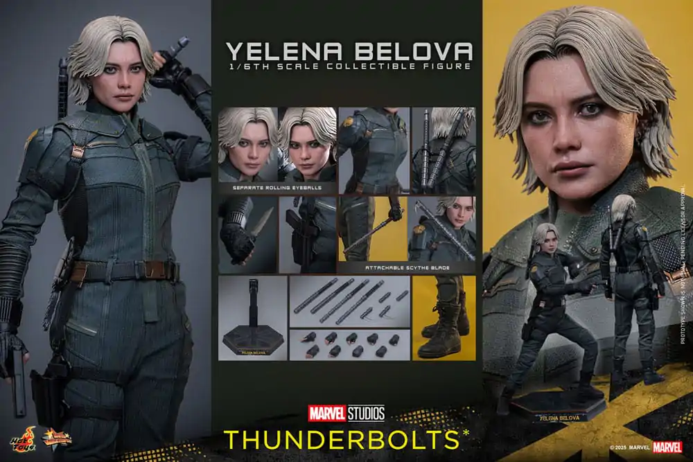 Thunderbolts Movie Masterpiece akcijska figura 1/6 Yelena Belova 28 cm fotografija izdelka
