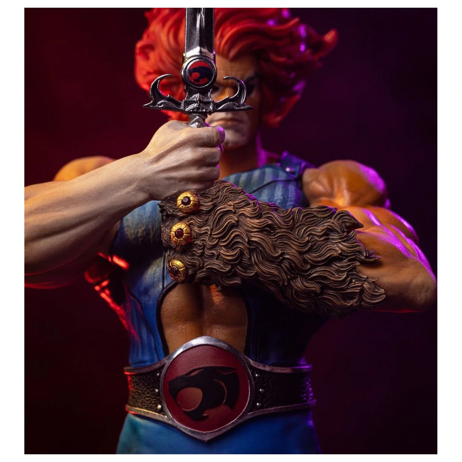ThunderCats Kip v merilu umetnosti 1/10 Lion-O Unleashed 35 cm fotografija izdelka