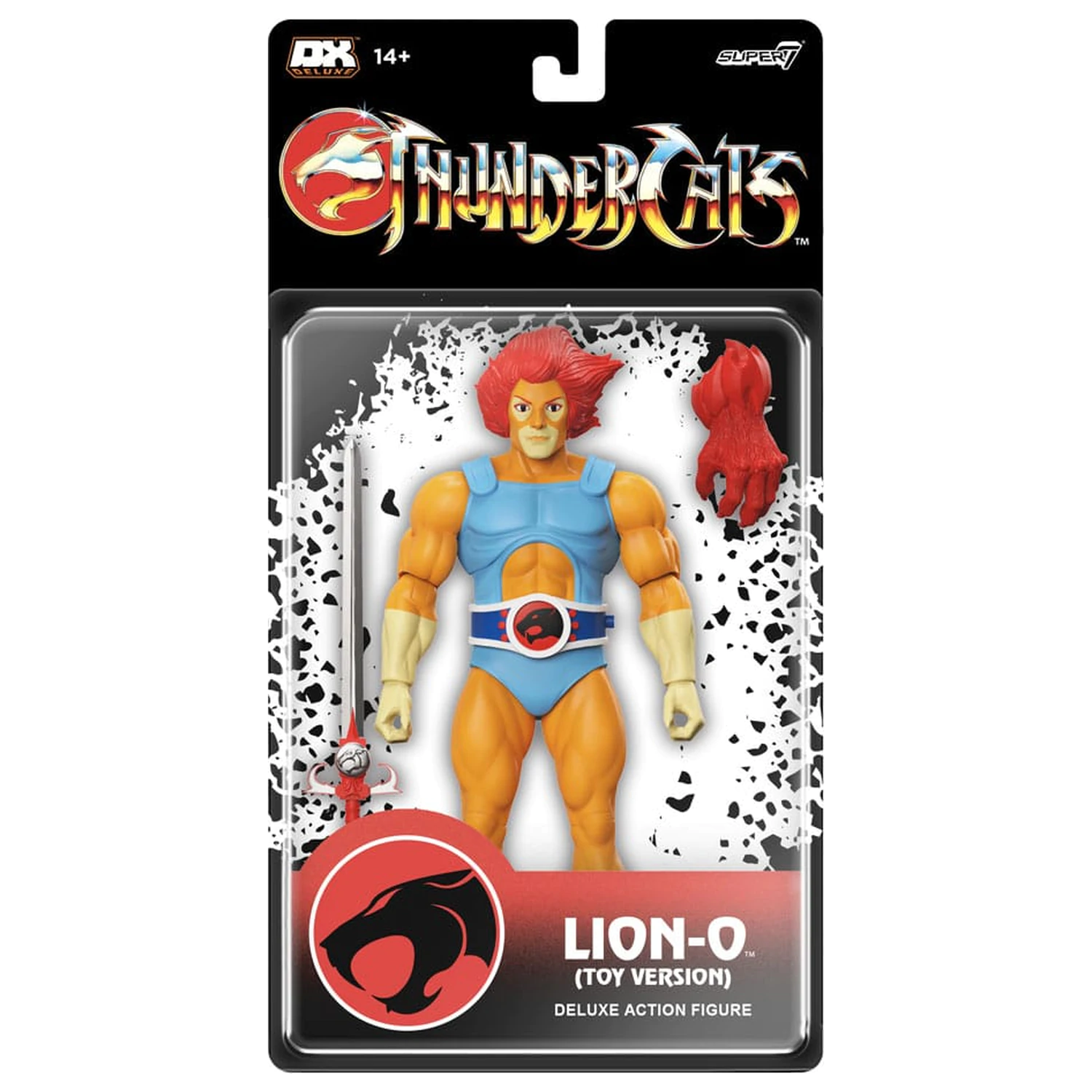 Thundercats Deluxe akcijska figura val 03 Lion-O (prebarvanje igrače) 18 cm fotografija izdelka