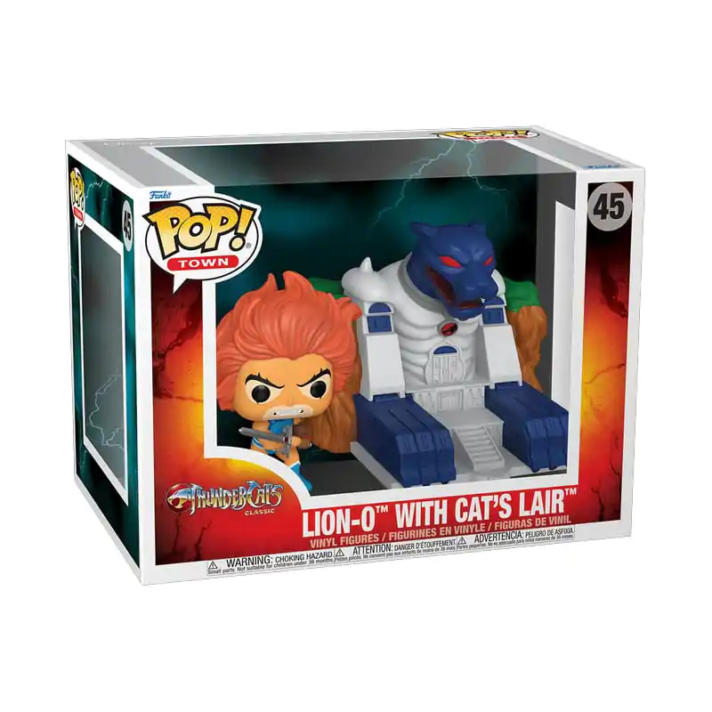 Thundercats Funko POP! Town Vinyl Figure Lion-O s Cat's Lair 9 cm figurico iz vinila fotografija izdelka