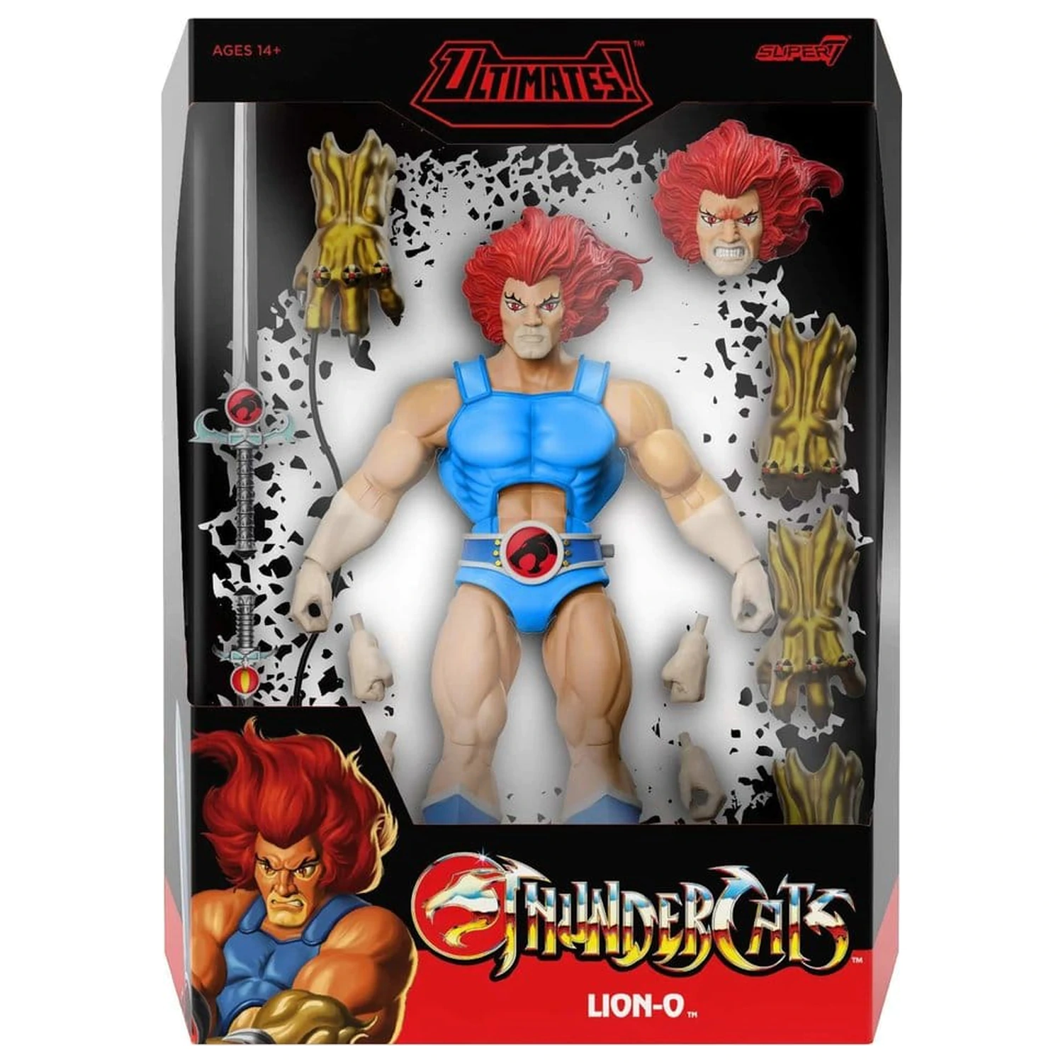 ThunderCats Ultimates akcijska figura Lion-O 10 cm fotografija izdelka