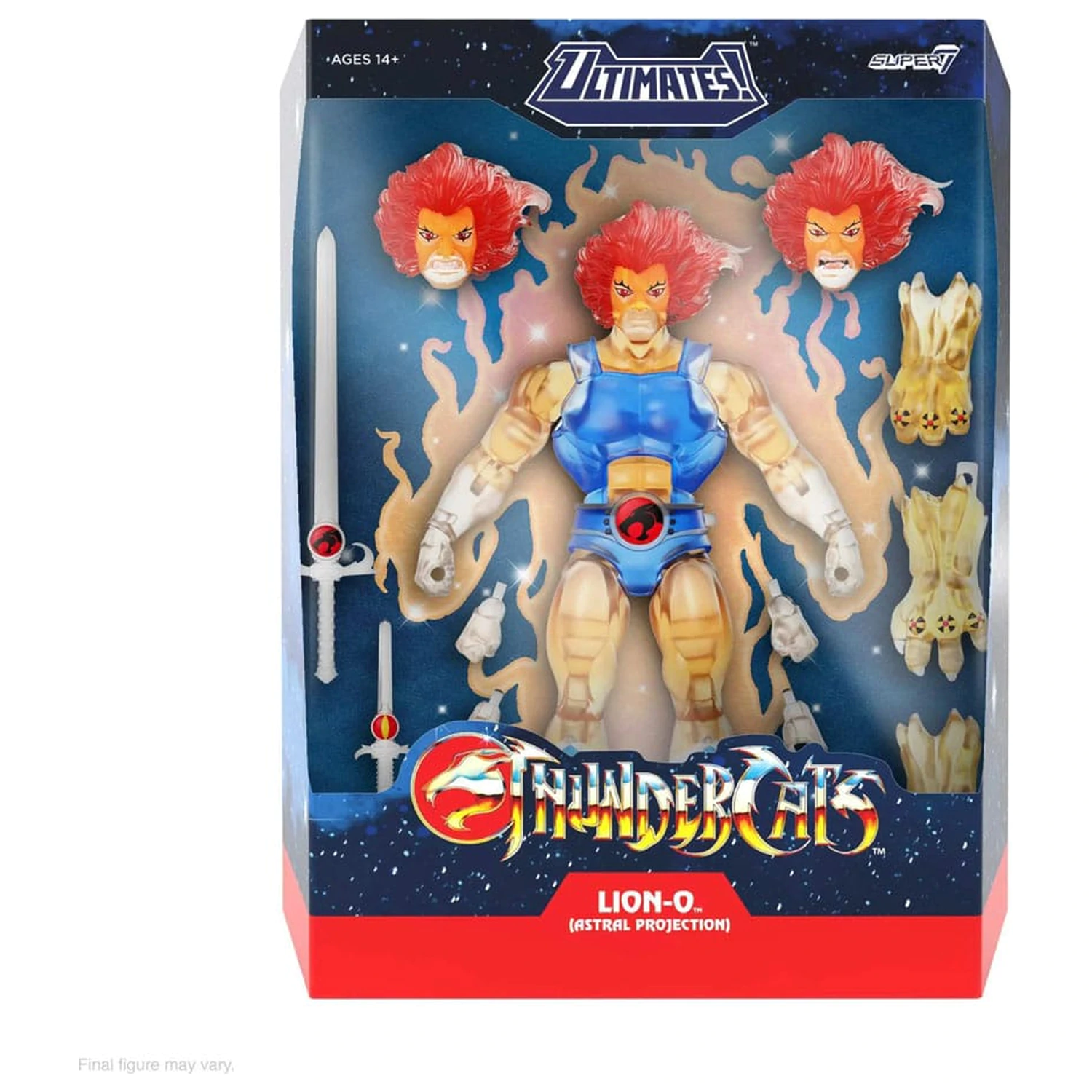 Thundercats Ultimates Akcijska figura Astral Projection Lion-O 18 cm fotografija izdelka