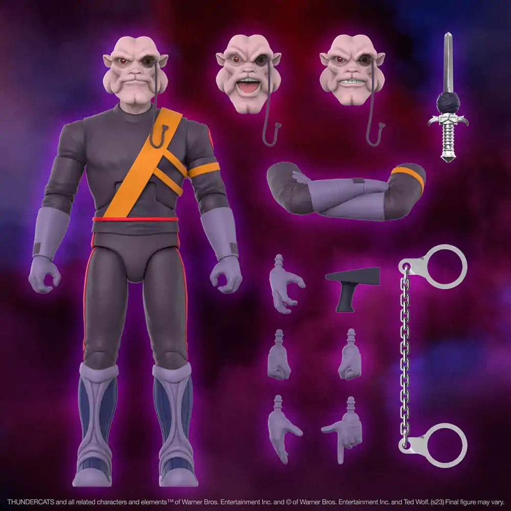 Thundercats Ultimates Akcijska Figura Kapitan Shiner Wave 8 18 cm fotografija izdelka