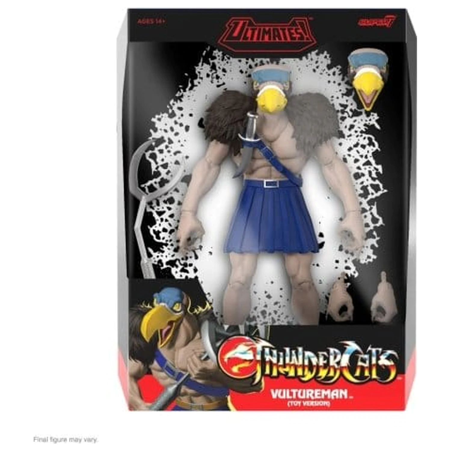 Thundercats Ultimates Akcijska figura Val 13 Vultureman (Ponovna barva igrače) 18 cm fotografija izdelka