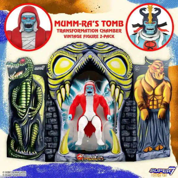 Thundercats Vintage Collection akcijske figure 2-paket Mumm-Ra's Tomb 14 cm fotografija izdelka
