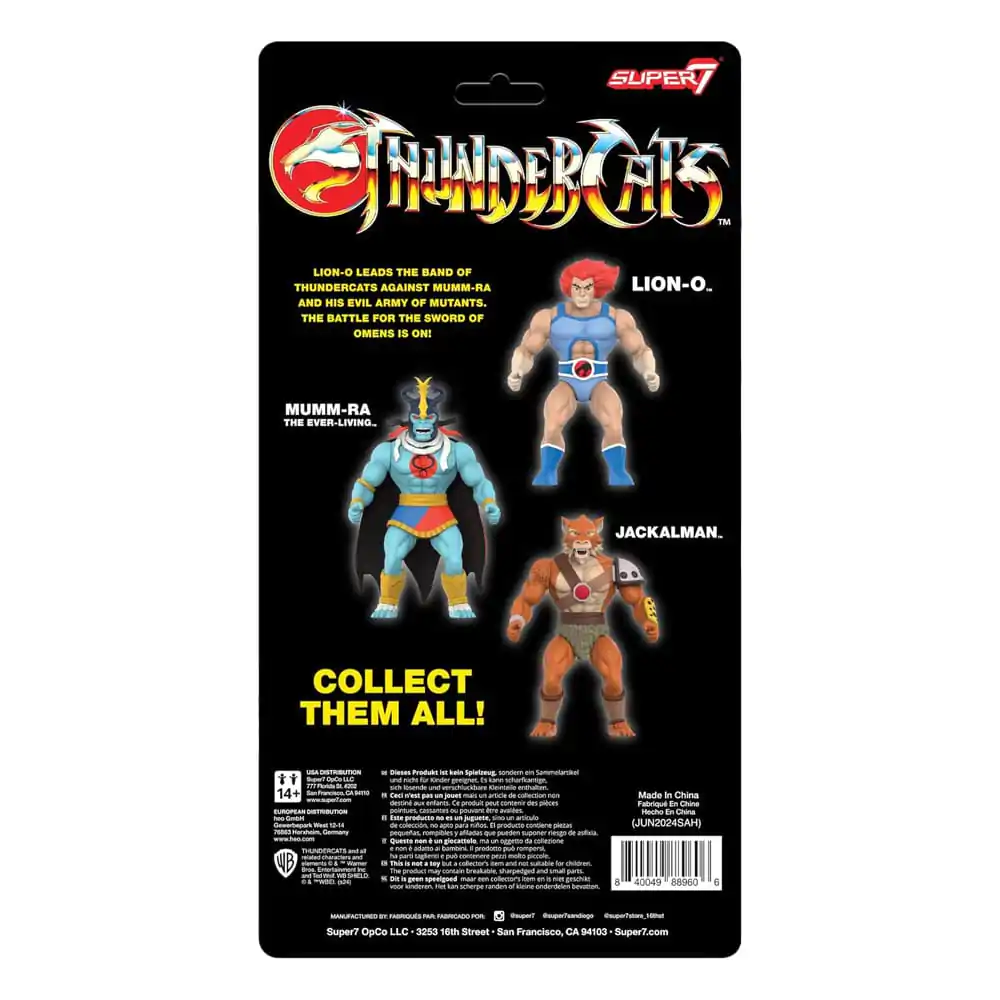 Thundercats Vintage Collection Akcijska Figura Wave 1 Jackalman 14 cm fotografija izdelka