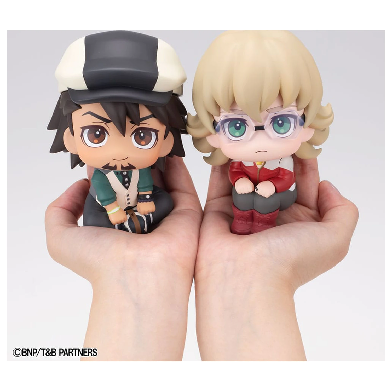 Tiger & Bunny Look Up PVC kipi Kaburagi T Kotetsu & Barnaby Brooks Jr. Set (z darilom) 11 cm fotografija izdelka