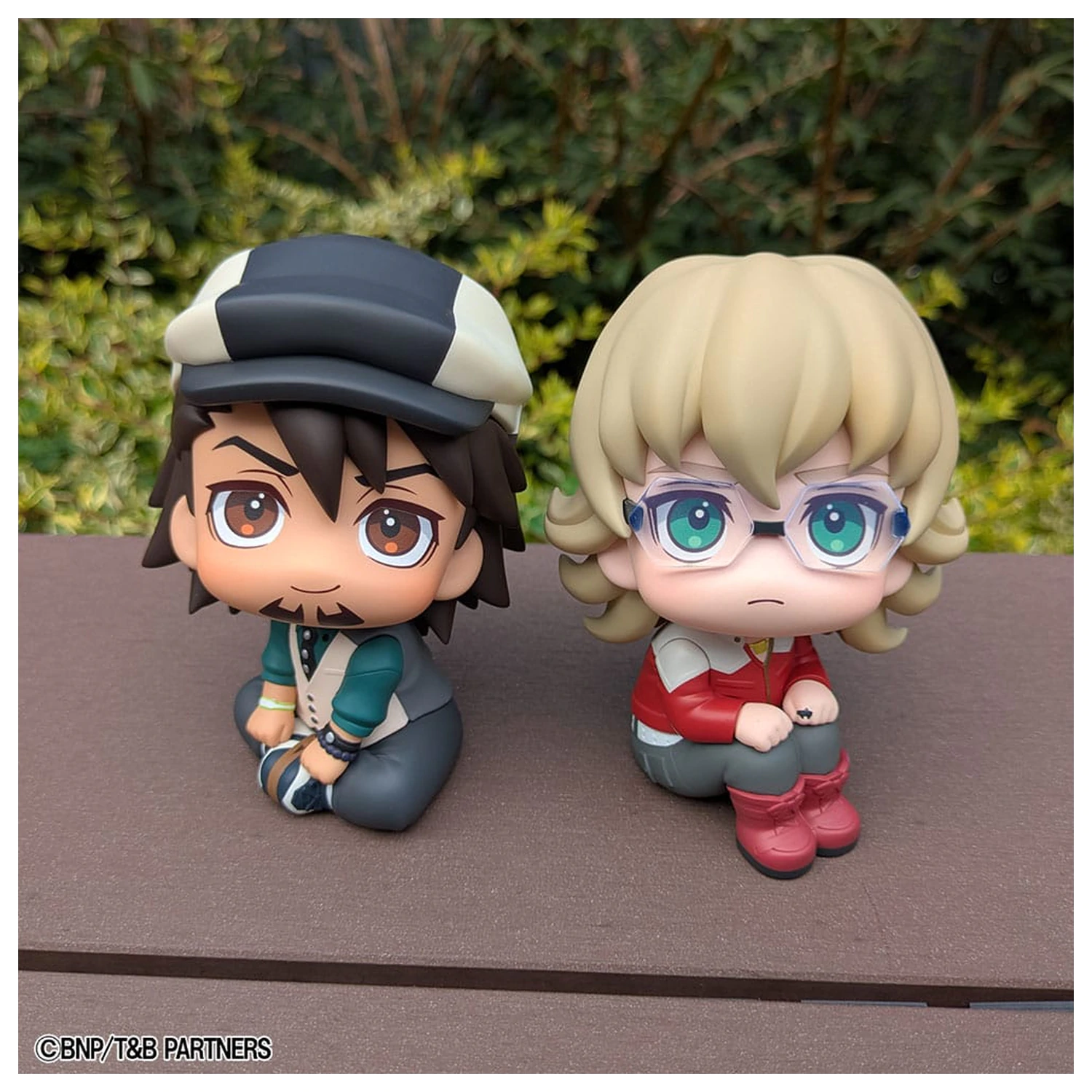 Tiger & Bunny Look Up PVC kipi Kaburagi T Kotetsu & Barnaby Brooks Jr. Set (z darilom) 11 cm fotografija izdelka