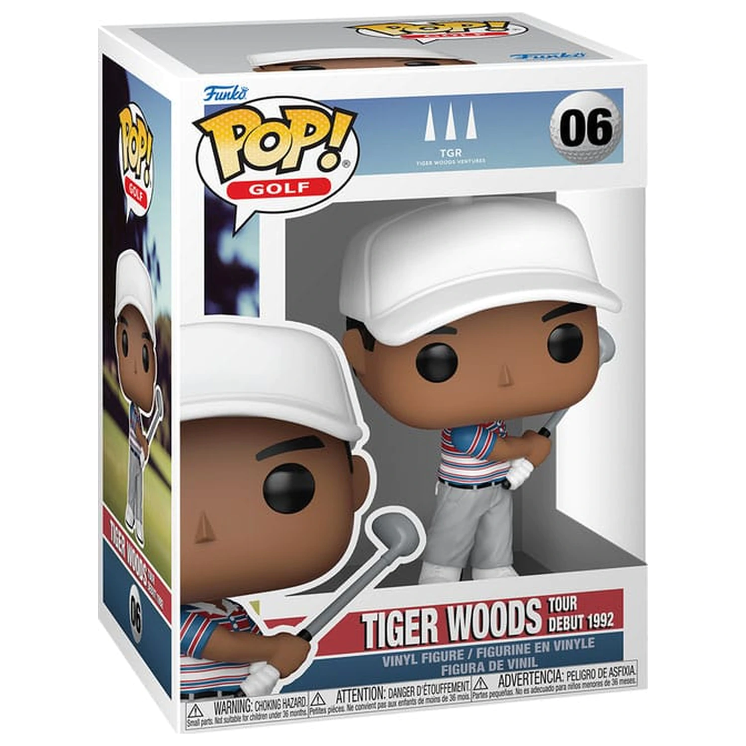 Tiger Woods Funko POP! Golf vinilna figura Tour Debut 1992 9 cm fotografija izdelka